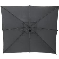 PARASOL DECENTRE 2.5X2.5M MANOA ARDOISE