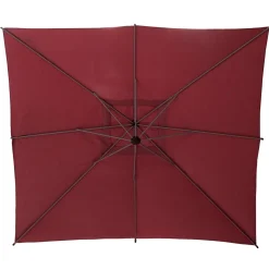 PARASOL DECENTRE 2.5X2.5M MANOA BORDEAUX