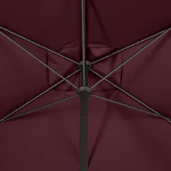 PARASOL LOOMPA 2X3M BORDEAUX
