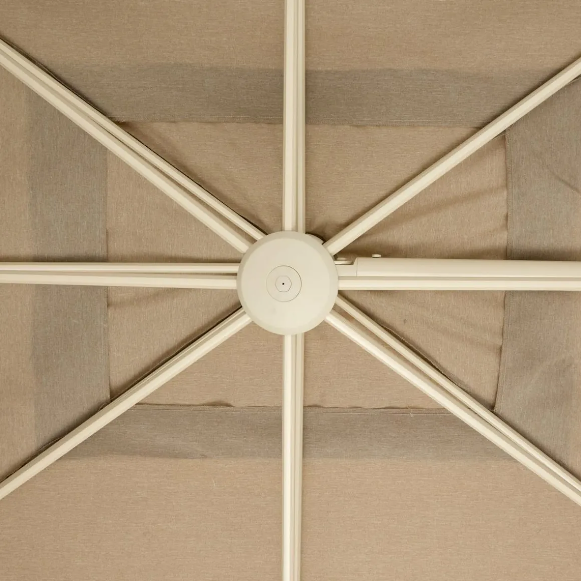 PARASOL MELHIA INVERSE 3X4M ARGILE LIN