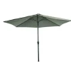 PARASOL ROND 3M ALUMINIUM KAKI