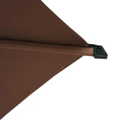 PARASOL SOYA 2.5X2.5M ACAJOU
