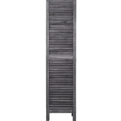 PARAVENT BOIS GRIS 170X40CM