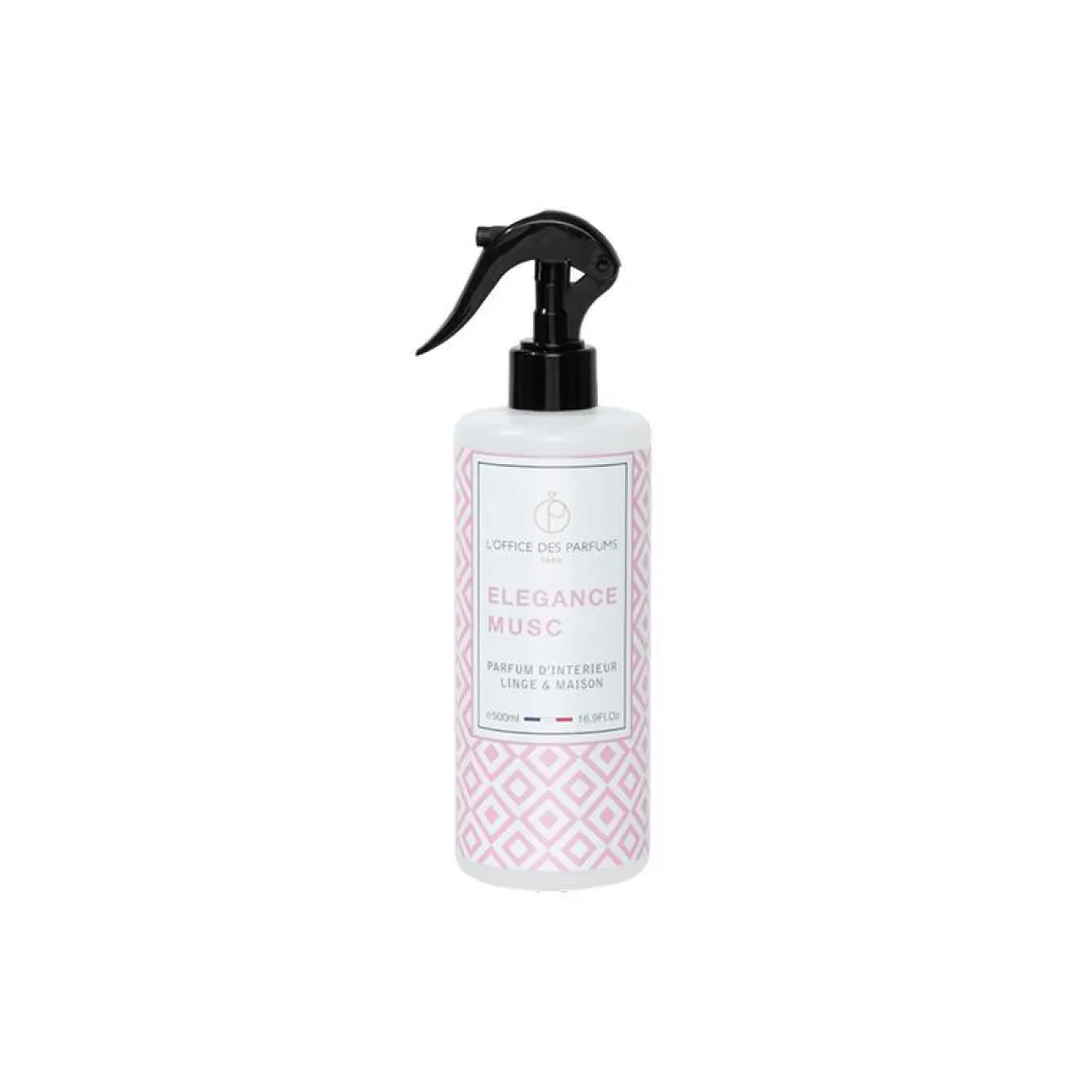 PARFUM INTERIEUR LINGE ET MAISON ELEGANCE MUSC 500ML