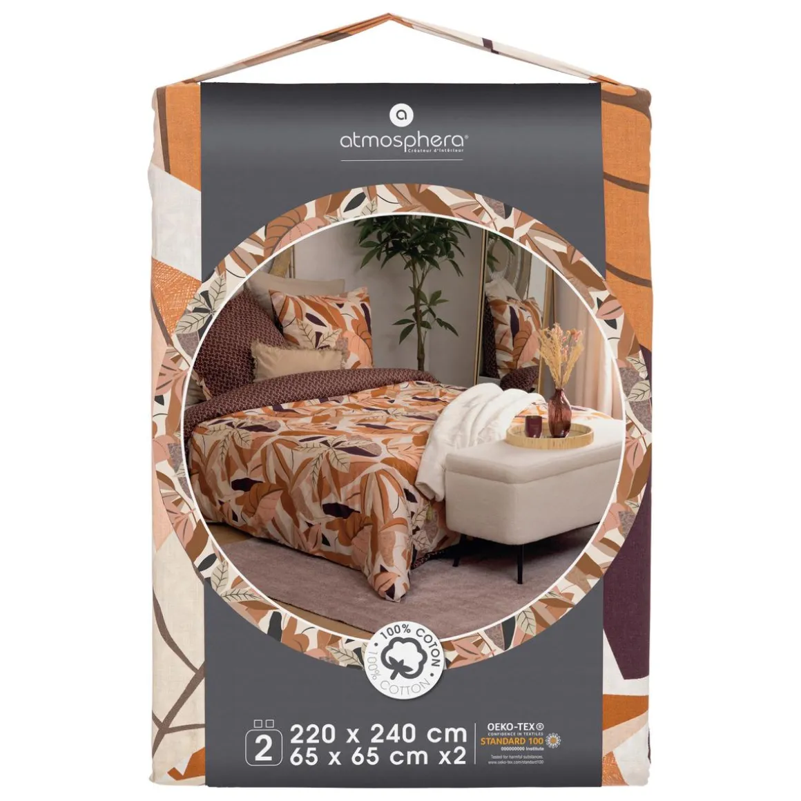 PARURE IMPRIME ELBA 240X220CM
