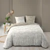 PARURE 3 PIECES 240X220CM IMPRIME 57 FILS ALLOVER MALIA