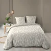 PARURE 3 PIECES 240X220CM IMPRIME 57 FILS ALLOVER MAREVA