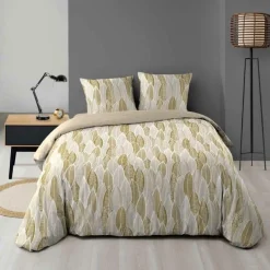 PARURE 3 P. 240X220CM MICROFIBRE IMPRIMEE ALLOVER KIM