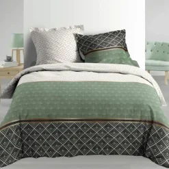 PARURE 240 X 220 CM PERCALE IMP 78 FILS ALLOVER BELOR
