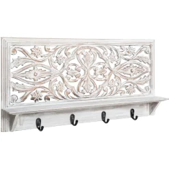 PATERE ETAGERE 61X8X30CM
