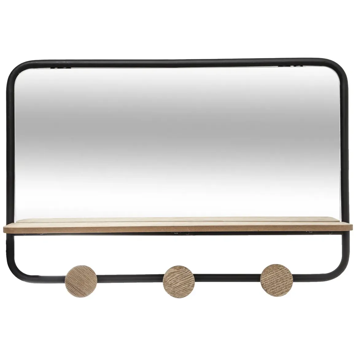 PATERE MIROIR ET ETAGERE FILO