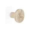 PATERE POLYRESINE D4.5CM SUR STICKER FACON TRAVERTIN