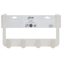 PATERE PORTE METAL 4 TETES LINY