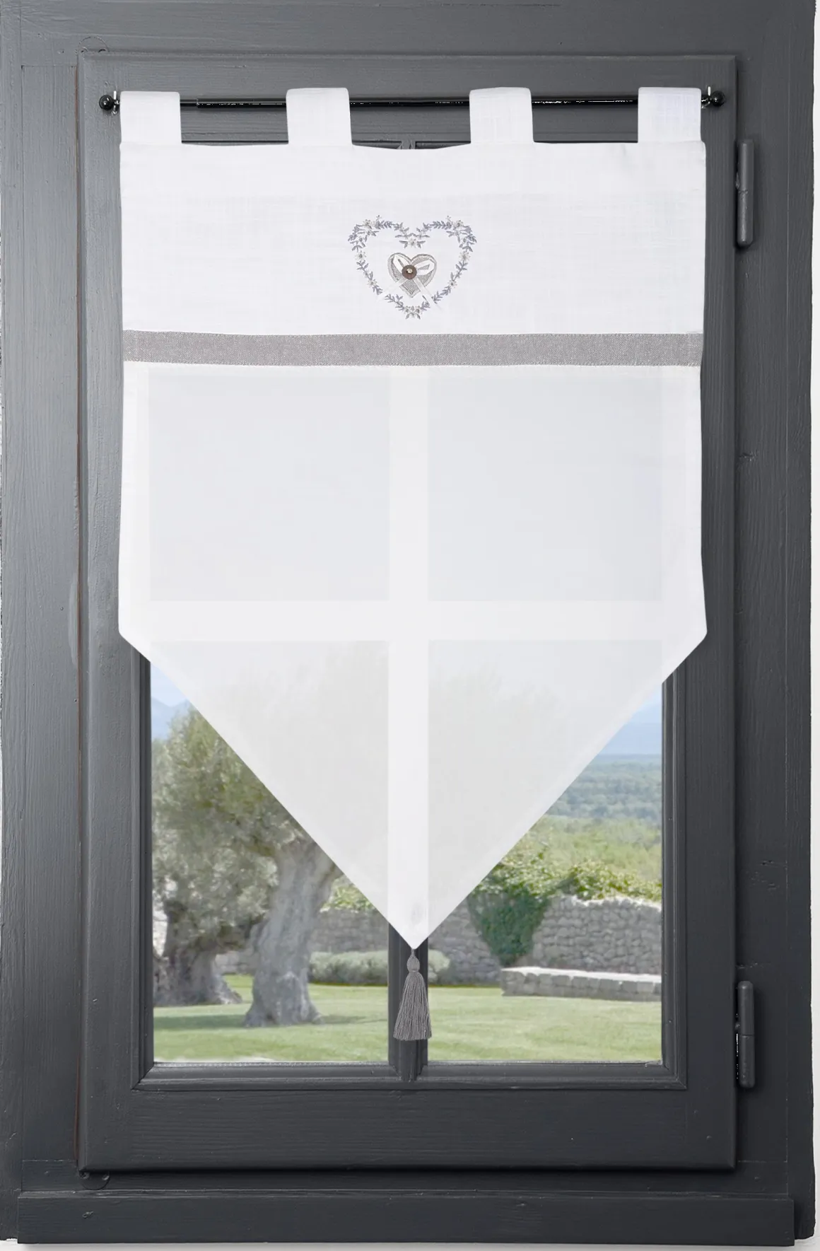 PAULINE BRISE BISE 45X60 GRIS