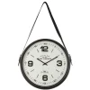 PENDULE METAL BELT SPIRIT D.38CM