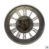 PENDULE METAL MECANIQUE RONDE D.80CM
