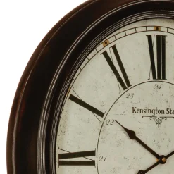 PENDULE METAL NOIRE D.62CM
