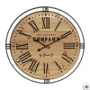 PENDULE SILENCE COLONIAL D.58CM