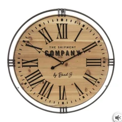 PENDULE SILENCE COLONIAL D.58CM