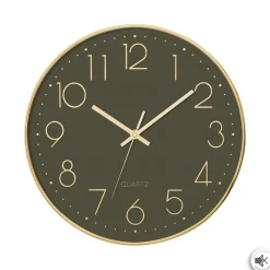 PENDULE SILENCE GOLD D.30CM