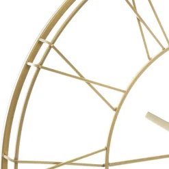 PENDULE SILENCE METAL OR D.70CM