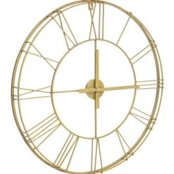 PENDULE SILENCE METAL OR D.70CM