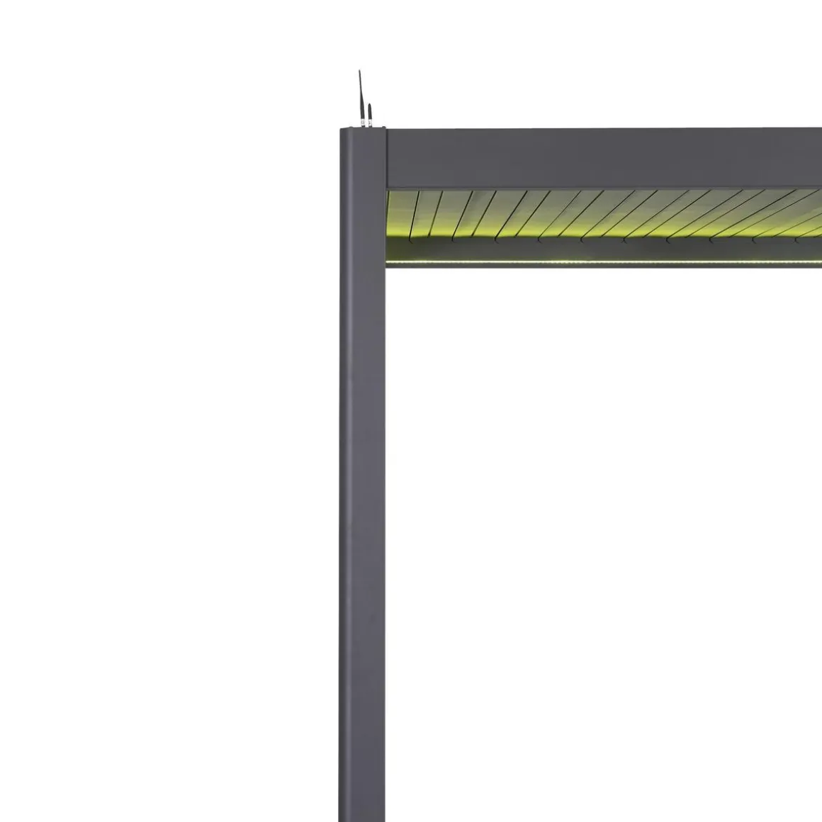 PERGOLA EVORA ELECTRIQUE 4X3M GRAPHITE