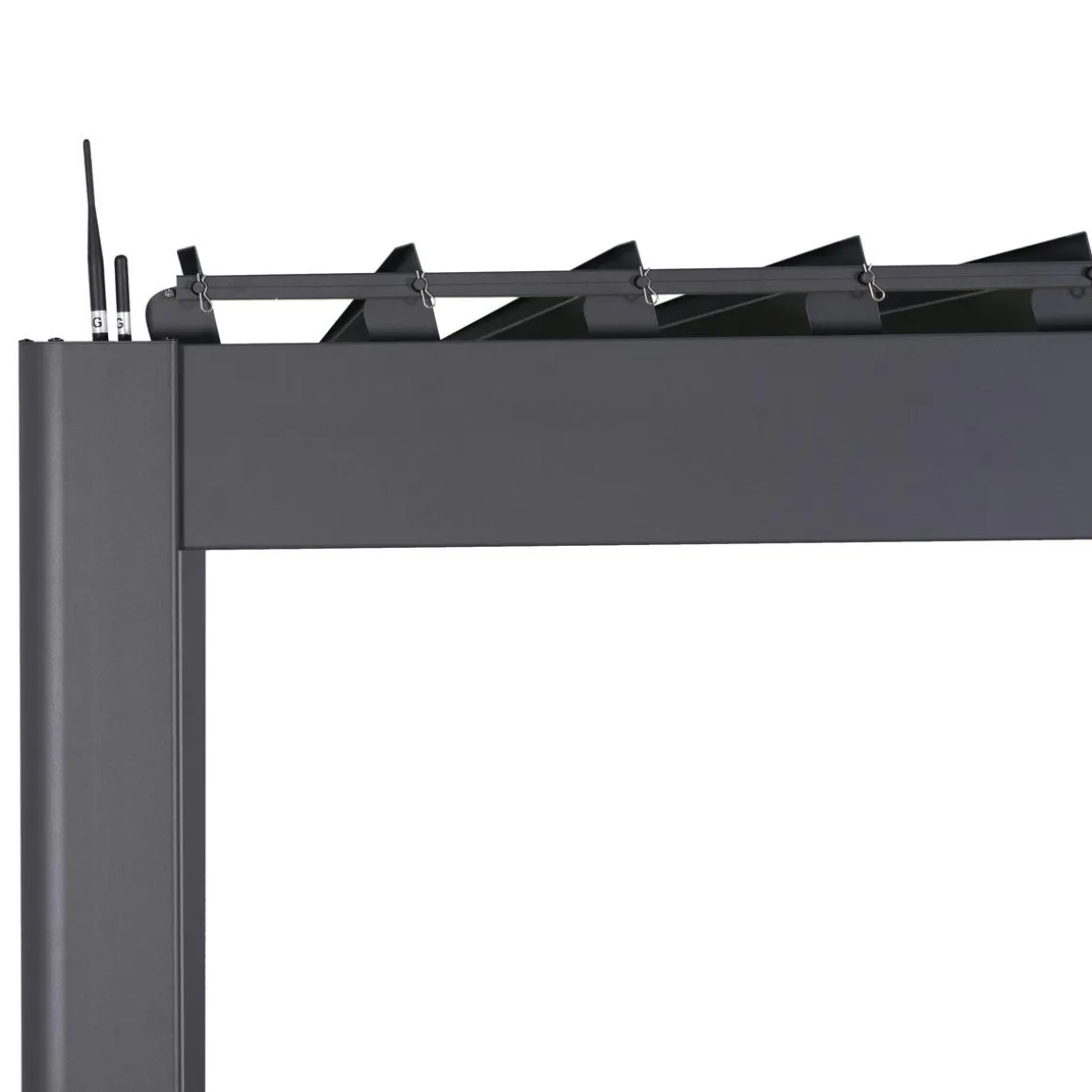 PERGOLA EVORA ELECTRIQUE 4X3M GRAPHITE