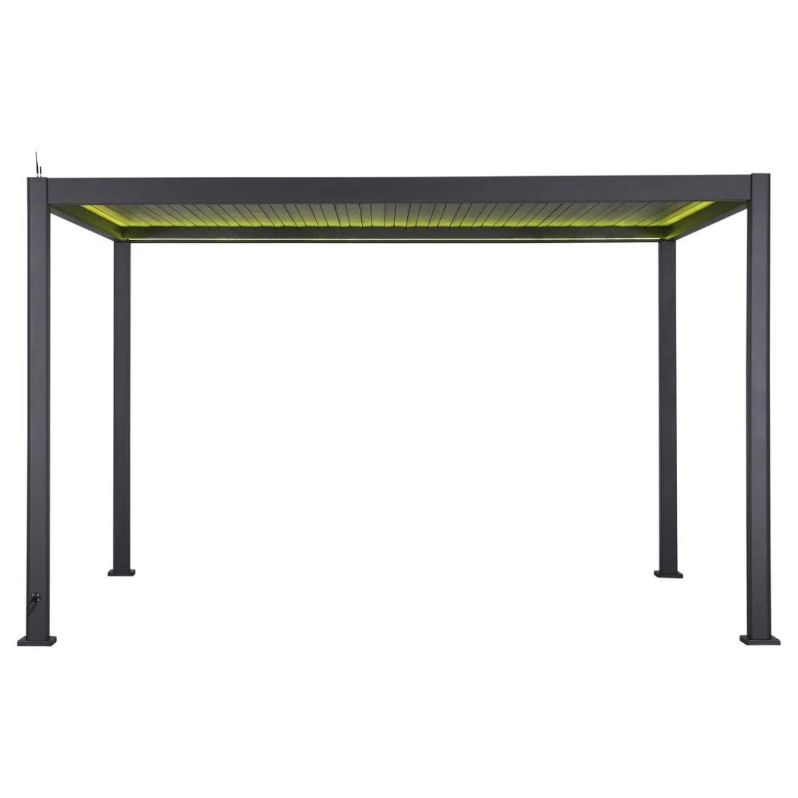 PERGOLA EVORA ELECTRIQUE 4X3M GRAPHITE