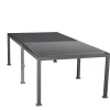 PERGOLA EVORA 6X3.6M GRAPHITE