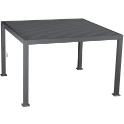 PERGOLA EVORA 3.6X3.6M GRAPHITE