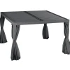 PERGOLA MAJAE 3.6X3.6M RIDEAUX