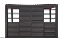PERSIENNE COULISSANTE EVORA COTE 3.6M GRAPHITE