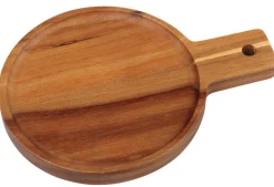 PETITE PLANCHE PRESENTATION ACACIA RONDE 19X14CM