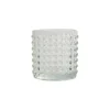PHOTOPHORE BULLE VERRE TRANSPARENT 7X7.7CM