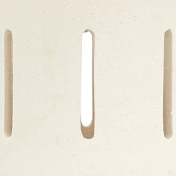 PHOTOPHORE NUNA CERAMIQUE BLANC H.11CM