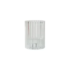 PHOTOPHORE REVERSIBLE VERRE TRANSPARENT 5.5X7.5CM