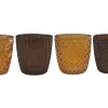PHOTOPHORE VERRE MARRON AMBRE