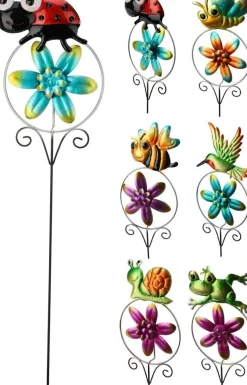 PIC JARDIN MOULIN VENT 60CM