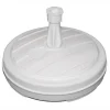 PIED PARASOL BLANC D.43CM 13L