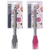 PINCEAU  SILICONE MANCHE  INOX