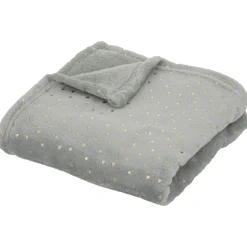 PLAID FLANELLE OYA BLEU 75X100CM