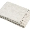 PLAID JOSEPHA NATUREL 125X150CM