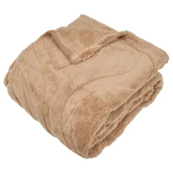 PLAID SHERPA JACQUARD 130X170CM