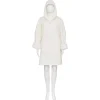 PLAID SWEAT BOUCLET IVOIRE