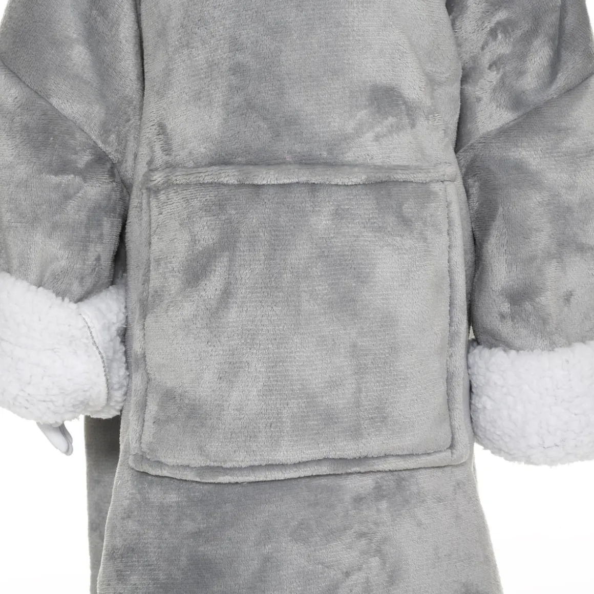 PLAID SWEAT CAPUCHE OURS