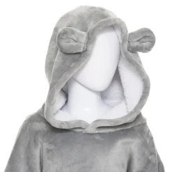 PLAID SWEAT CAPUCHE OURS