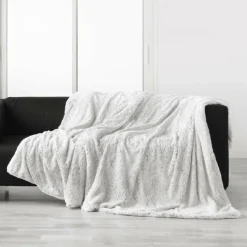PLAID 180X220CM IMITATION FOURRURE SHERPA ALASKA