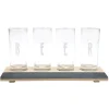 PLANCHE 4 VERRES BIERE