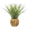 PLANTE HERBE POT NATUREL MODA H.46CM